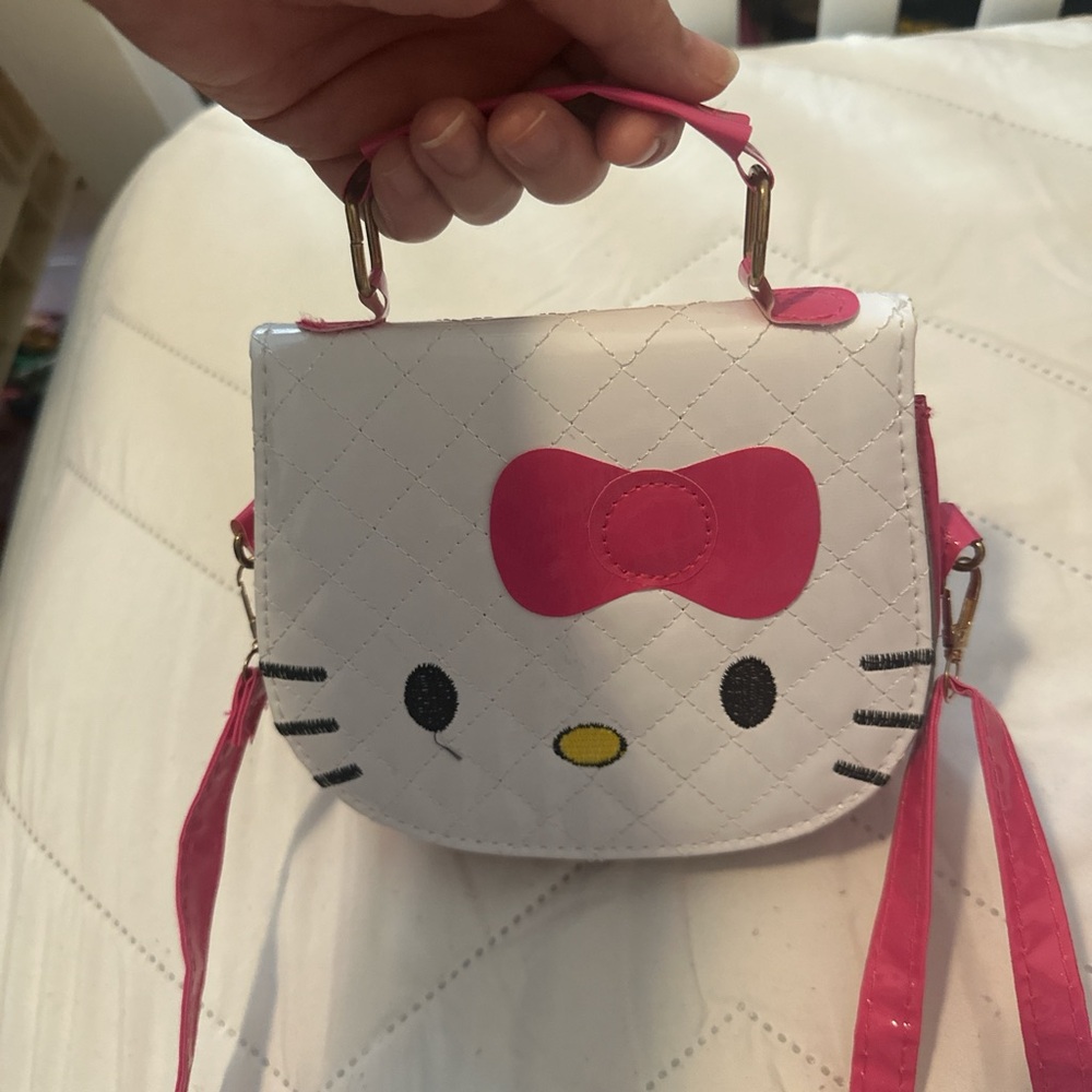 Hello Kitty Pink and White Mini Bag